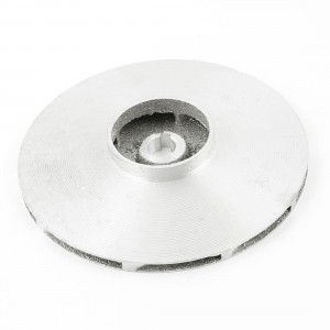 4.1cm Dia Hole 3 Blades Pump Impeller Sand Casting Part Solver Tone
