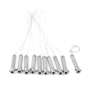 10 Pcs Replacement 50W Metal Heating Element Cores for Soldering Iron