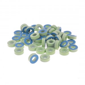 50Pcs Pale Green Blue Iron Core Power Inductor Ferrite Rings AT44-52