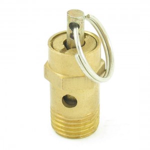 13mm Male Thread Brass Air Compressor Safety Pressure Relief Valve