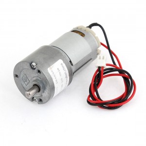 DC 12V 40RPM Gear Motor Torque Electric Speed Reduce Smart Car Motor