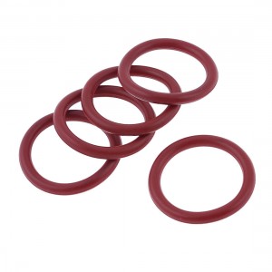 30mm x 22mm Burgundy Rubber Oil Seal O Rings Gaskets Grommets