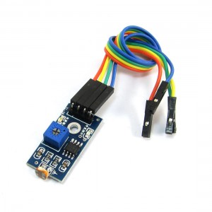 DC 3.3-5V 20cm Cable Length Photo Resistor Photoelectric Sensor Module