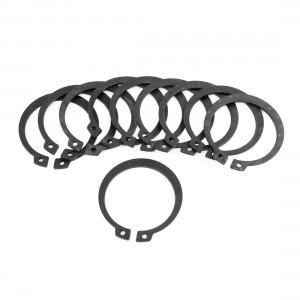 36mm x 43mm Gray Metal Ship External Retaining Rings 10 Pieces