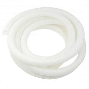 1 1/8" Wire Tubing Hose Conduit Convoluted Tube 16.4 Feet Beige