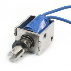 4N Spring Plunger Push Pull Type Electromagnet Solenoid DC 24V 300mA JM-0520