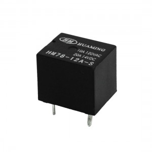 HM78-12A-S DC12V Coil Volt SPST PCB General Purpose Power Relay