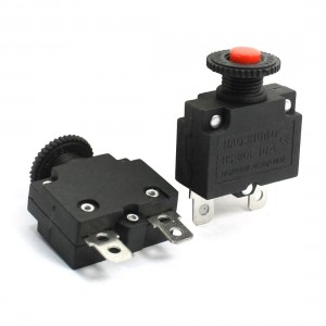 Air Compressor Overload Protection 2Pin Circuit Breaker 10A 125V/250VAC 2 Pcs