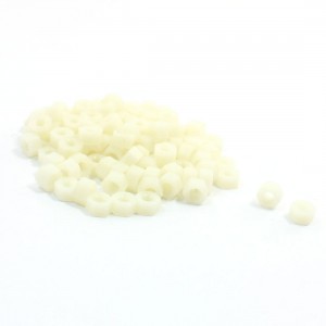 100 Pcs Double Pass M5 x 5mm Hexagonal Hex Threaded Spacer Support