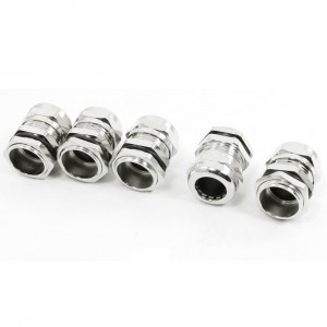 5pcs M20x1.5 Waterproof Connector 6-12mm Cable Locknut Stuffing Gland