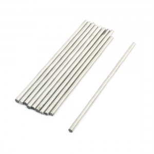 RC Airplane Parts 94mm x 3mm Stainless Steel Round Rod 10PCS
