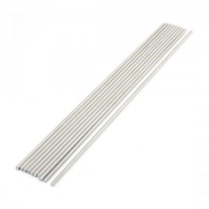 10Pcs Stainless Steel 200mm x 2.5mm Round Rod Stock for RC Airplane Model