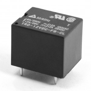 DC 12V Coil Voltage 5 Pin SPDT PCB Board Soldering Power Relay