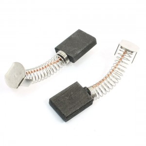 2 Pcs Power Tool Spiral Spring 22mm x 16mm x 6mm Motor Carbon Brushes