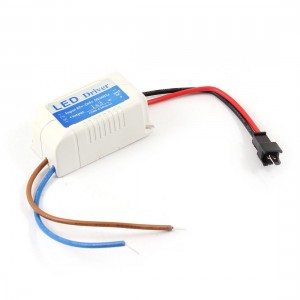 White Power Supply Driver AC 85-265V  580-620mA for 1 x 3W LED Light