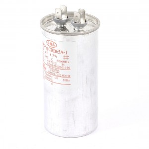 CBB65A-1 AC 450V 35uF Cylindrical Motor Capacitor for Air Conditioner