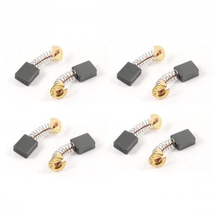 8pcs Electric Drill Motor 21/32" x 17/32" x 17/64" Carbon Brushes Replacing