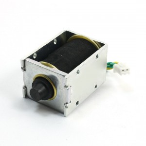 DC 24V 33.8W 2mm 2300g Push Type Linear Actuator Electromagnet Solenoid