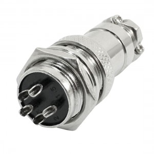 Pannel Mount P16-5 Core 5 Terminal Aviation Circular Cable Connector