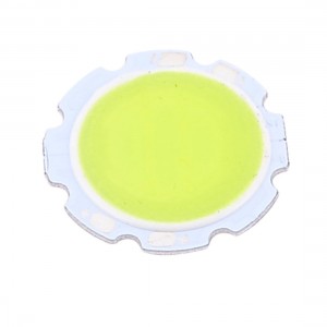 6000K 5Watt Pure White Round COB SMD LED Bead Lamp Chip Light 90LM