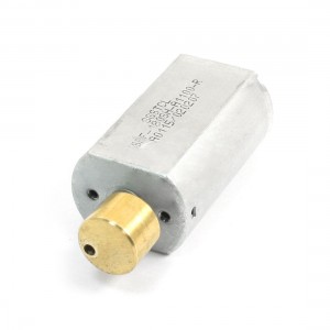 2mm Shaft Dia Electric Mini Vibration Motor 6500RPM DC12V 0.028A FF180