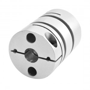 10mm to 10mm Stepped Motor Shaft Dual Diaphrag Coupling Coupler Joint