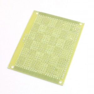 90mm x 70mm Single Side Copper Cover PCB Circuit Board Stripboard Beige