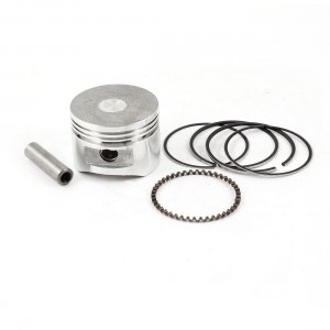 Engine 39 x 28mm Piston Pin Sealing Ring Set for Air Compressor Silver Tone