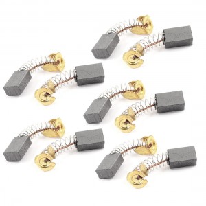 10 Pcs Power Tool Replacement 12mm x 7mm x 4mm Motor Carbon Brushes