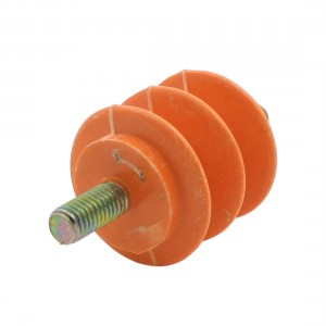 660V 8mm Thread Dia 2.9" Height Busbar Enhanced Insulator Supporter