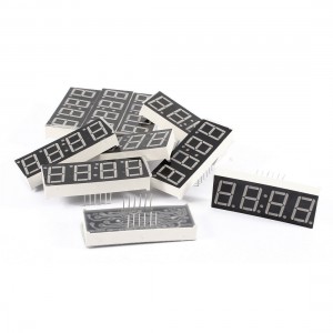 10 Pcs Red LED Numeric 10 Pin DIP 4Bit 4-Digit Common Cathode Digital Tube 0.56"