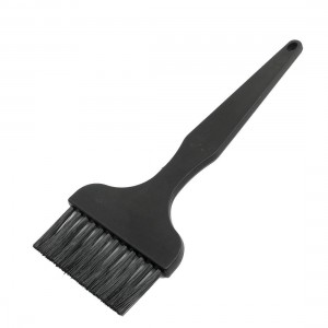 Black No Lead Single Row 2.5 x 5.6cm Anti Static ESD Cleaning Brush