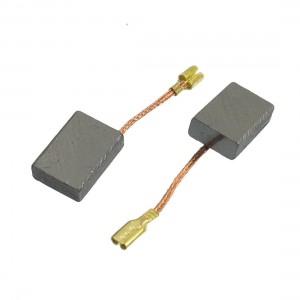 2 Pcs 15mm x 11mm x 5mm Carbon Brushes for Makita 9553NB 9556NB
