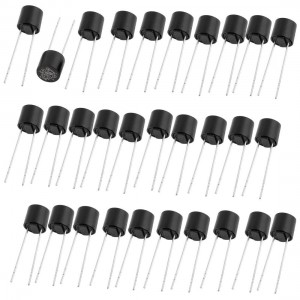 30Pcs 8x8mm Cylinder Shaped Slow Blow Type DIP Micro Fuses 250V 3.15A