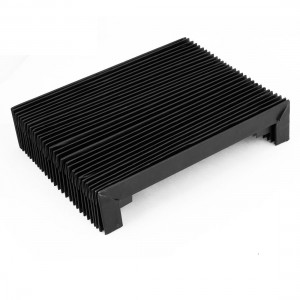 Synthetic Rubber 75cm x 25cm x 5cm Foldable Dust Cover for Milling Machine