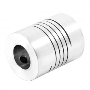 8mmx10mm D20L25 CNC Motor Shaft Helical Beam Coupler 8mm to 10mm Coupling