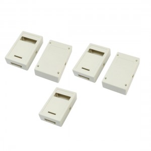 5 Pcs 93x58x25mm Plastic Enclosure Junction Box for Plug in LED Driver