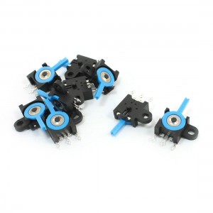 9pcs 3 Solder Lug Pin 1P2T 2 Position Panel Mount Slide Switch AC250V 1.5A