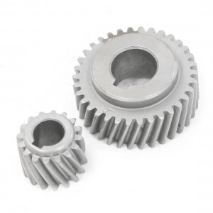 Electric Tool Helical Gear Pinion Set Replacement for Ken 4910 Marble Cutter