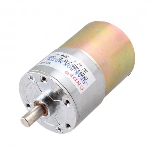 12V DC 10RPM 6mm Dia Shaft Electric Speed Reduction Gear Box Motor