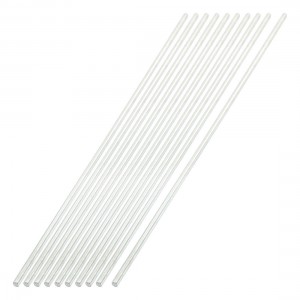 10Pcs RC Truck Toy Spare Parts 150mm x 2mm Metal Round Rod