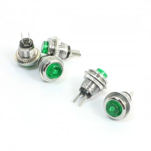 5 Pcs SPST NO Momentary Micro Push Button Switch Torch ON Button Green