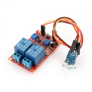 DC 5V 2-Channel Dry Reed Pipe Sensor Relay Module PLC