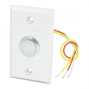 Electric Door Lock NO+NC Exit Release Push Button Panel Switch ABK-800A