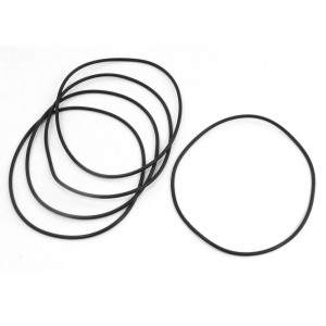 5PCS Black 140mm OD 3.5mm Thickness Rubber O-ring Oil Seal Gaskets