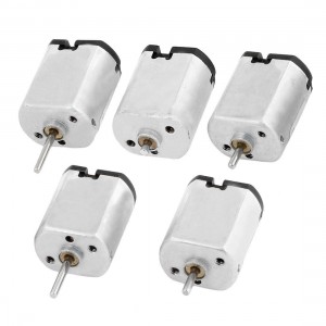 5 Pcs DC6V 12800RPM Rotary Speed 2 Pin Terminal Mini Motor for DIY Toy