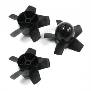 3PCS 68mm 2.68" 5 Blades Ducted Fan Blade for 6.5mm Dia Motor Shaft