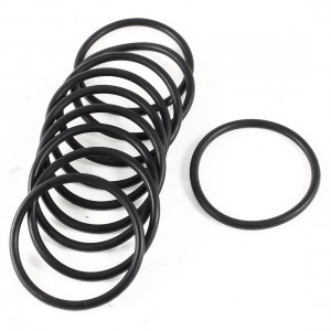10 Pcs Replacement Flexible Rubber O Ring Seal Washers Black 51mm x 3.5mm