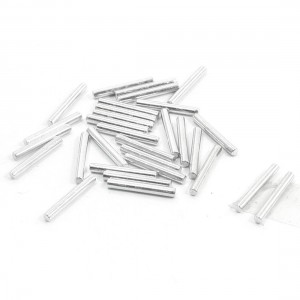 30Pcs RC Toy Car Frame Part Stainless Steel Round Shaft Rods 15mm x 2mm