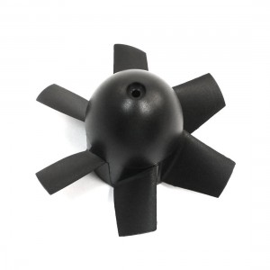 28mm Hub Thickness Plastic 6 Blades Ducted Fan Propellers 89mm